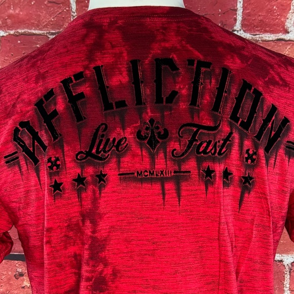 Affliction Men's Short Sleeve Graphic T-shirt - Multiple Sizes- NWT - Picture 7 of 9